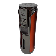 Rocky Patel Lighter Envoy Gunmetal & Orange