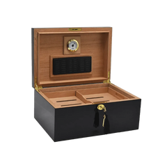 100 Stick Black Cohiba Styled Humidor