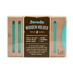 Boveda Wood Holder - 2 Packets Stacked