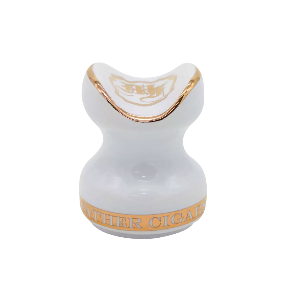 My Father Deluxe Ceramic Cigar Rest White