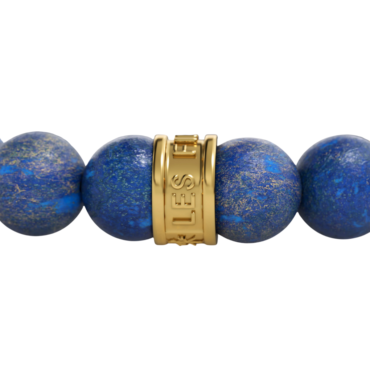 Les Fines Lames  Punch Bracelet - Noche Gold Ring Elastic