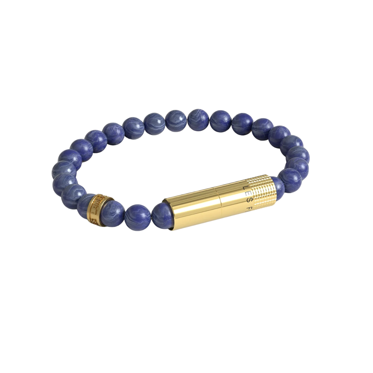 Les Fines Lames  Punch Bracelet - Noche Gold Ring Elastic