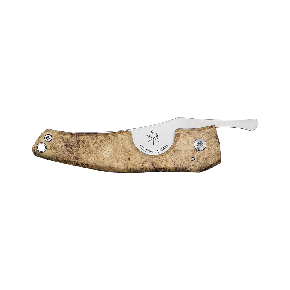 Les Fines Lames Cutter Compass Series Nicaragua Acacia Burl