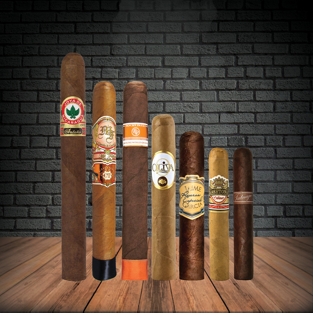 Ligador 132 - Cigar Boxing Day - JDN Antano 1970 Churchill, My Father Connecticut, Rocky Patel Cigar Smoking World Championship, Oliva Connectivut Reserve, Jaime Garcia Reserva Especial, Ashton Cabinet Tres petite, Tatuaje Petit Cazadores