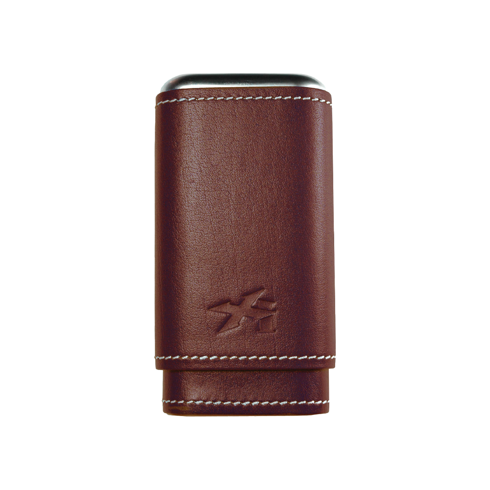 Envoy 3 Cigar Case Cognac