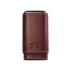 Envoy 3 Cigar Case Cognac