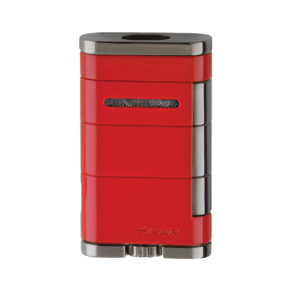 Xikar Allume Double Lighter Red