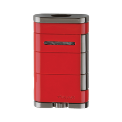 Xikar Allume Double Lighter Red