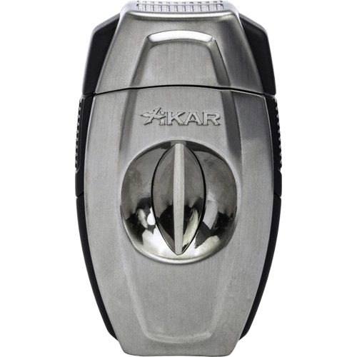 Xikar Flip Dual Cutter Brushed Chrome