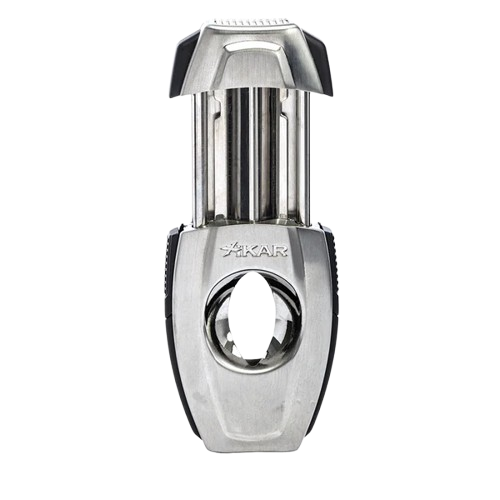 Xikar Flip Dual Cutter Brushed Chrome