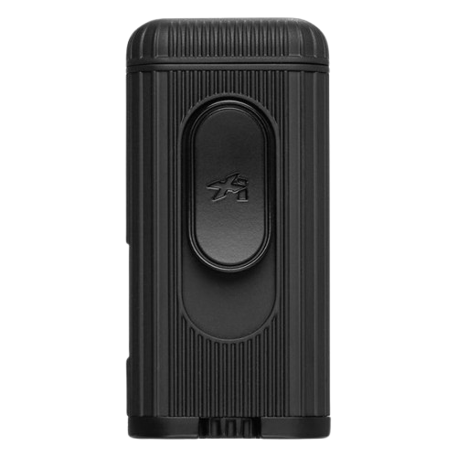 Xikar Hedron Hybrid Jet Soft Flame Lighter Black