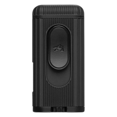 Xikar Hedron Hybrid Jet Soft Flame Lighter Black