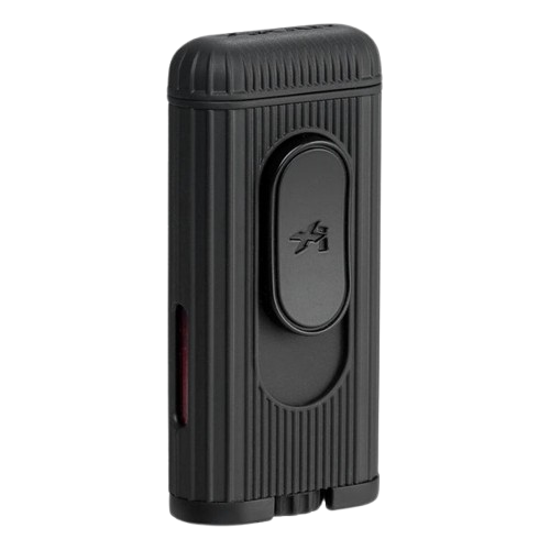 Xikar Hedron Hybrid Jet Soft Flame Lighter Black