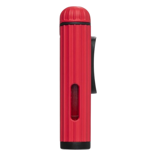 Xikar Hedron Hybrid Jet Soft Flame Lighter Red and Black