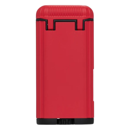 Xikar Hedron Hybrid Jet Soft Flame Lighter Red and Black