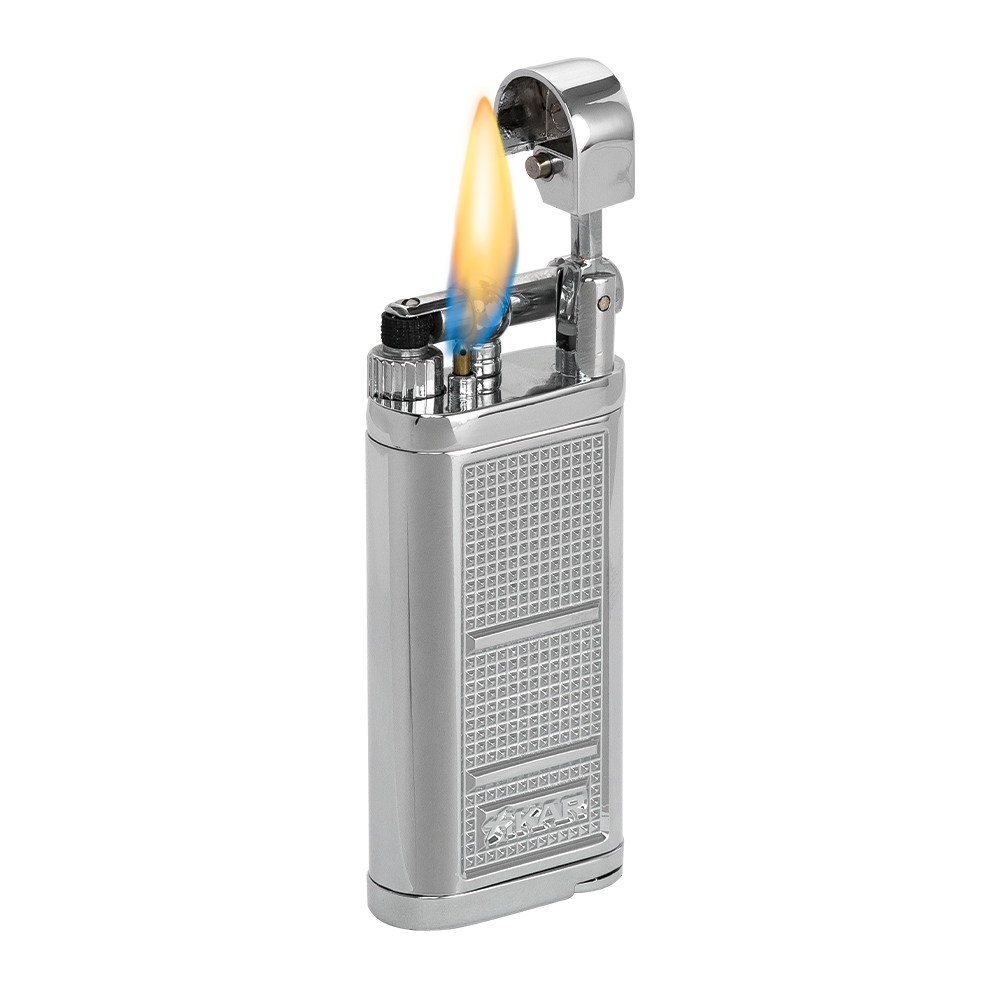 Xikar Pipeline Lighter Chrome Silver