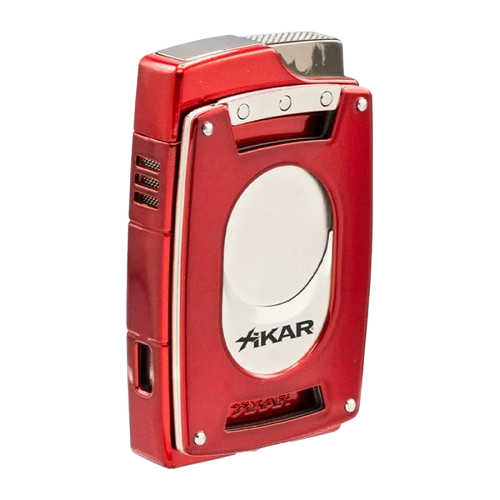 Xikar Ultra Combo Set Lighter & Cutter in Gift Box Red