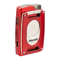 Xikar Ultra Combo Set Lighter & Cutter in Gift Box Red