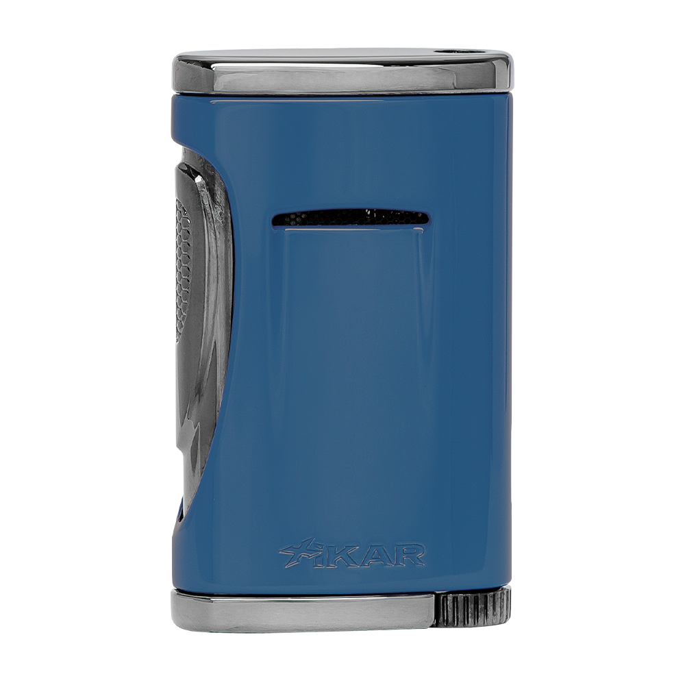 Xikar Xidris Single Lighter - Cobalt Blue