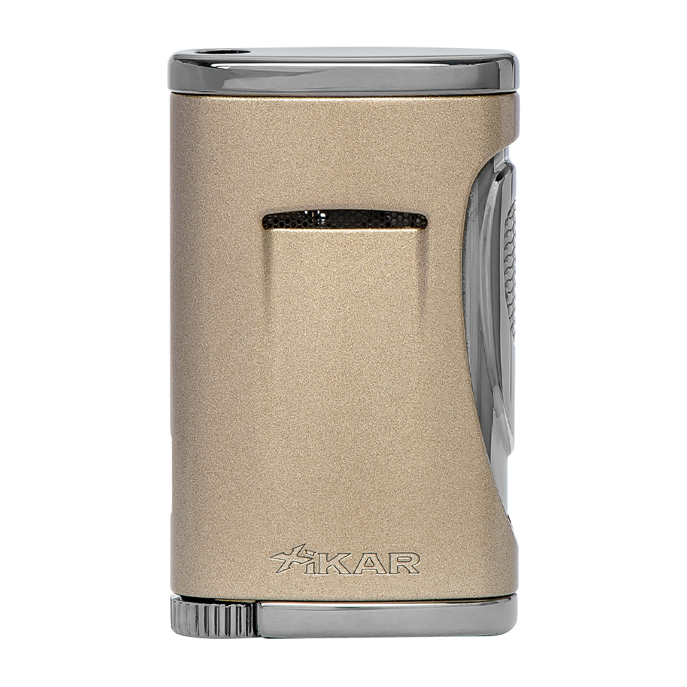 Xikar Xidris Single Lighter - Sandstone Tan