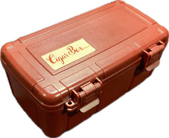 10Ct CigarBox Travel Humidor
