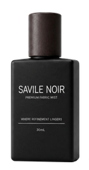 Savile Noir premium garment mist, 30 mL bottle