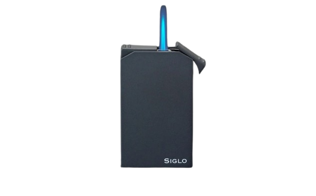 Siglo Lighter & Cutter Set Matt Black