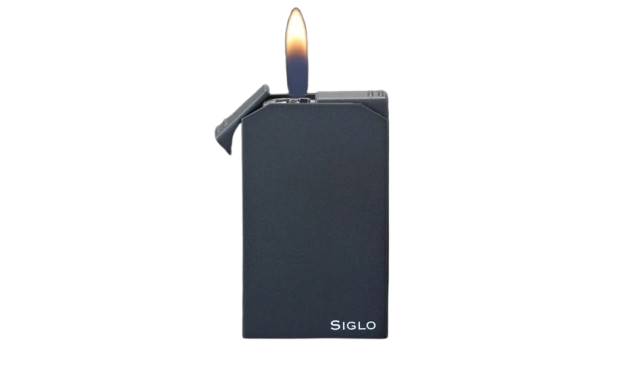 Siglo Lighter & Cutter Set Matt Black