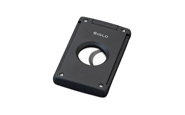 Siglo Lighter & Cutter Set Matt Black