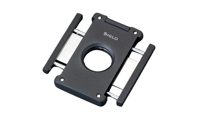 Siglo Lighter & Cutter Set Matt Black