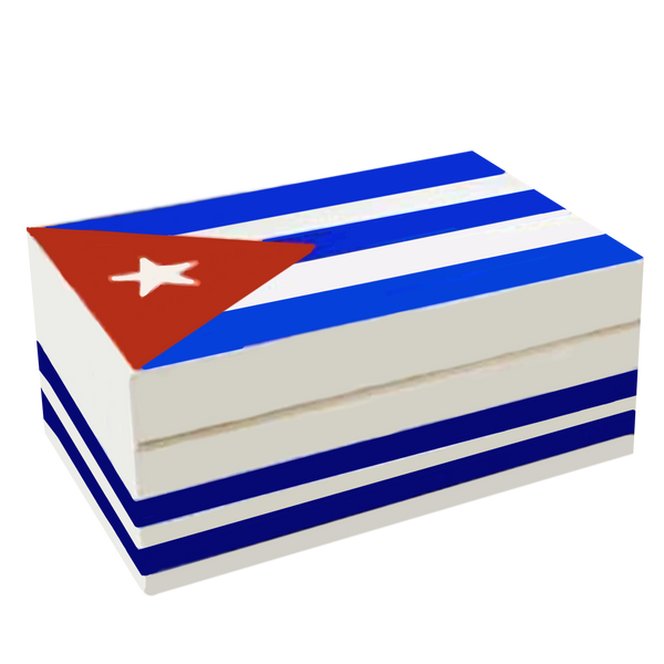 50-75 Stick Cuba Flag humidor