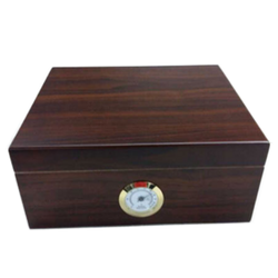 50 Stick Burl Humidor with Bult in Hygrometer