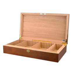 Dorado Heart 180CT Humidor High Lacquer Apple each wood 180 Cigar Capacity Humidifier/Hygrometer