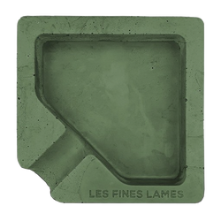 Les Fines Lames Monad Concrete Ashtray Green