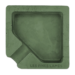 Les Fines Lames Monad Concrete Ashtray Green