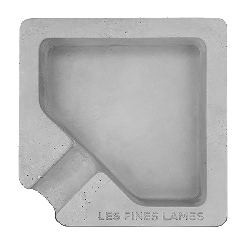 Les Fines Lames Monad Concrete Ashtray Grey