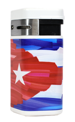 Palio Triple Torch Lighter Cuba Flag