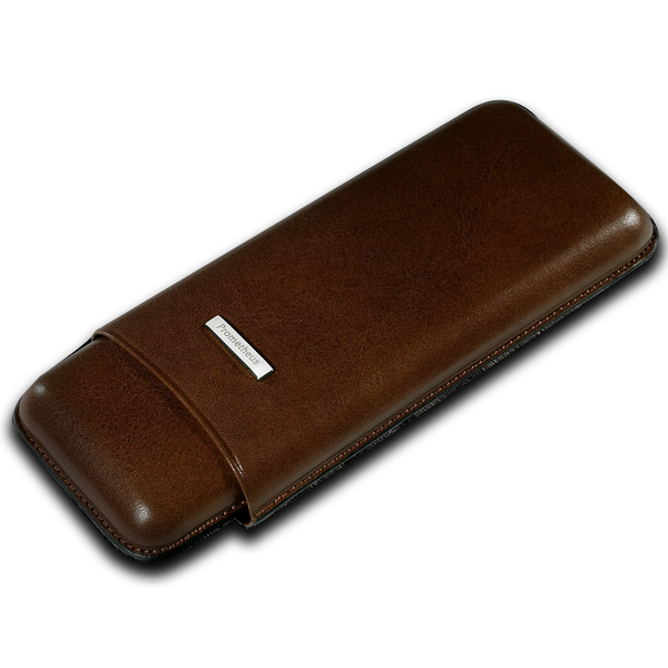 Prometheus Cigar Case 3/Brown/Churchill – Cigar Box