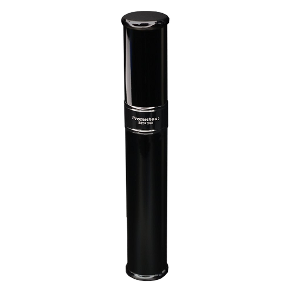Prometheus Cigar Tube Black Lacquer with Gun Metal