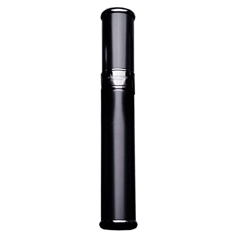 Prometheus Cigar Tube Black Matte with Gun Metal