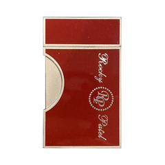 Rocky Patel Crest Lighter Burgundy & Gunmetal