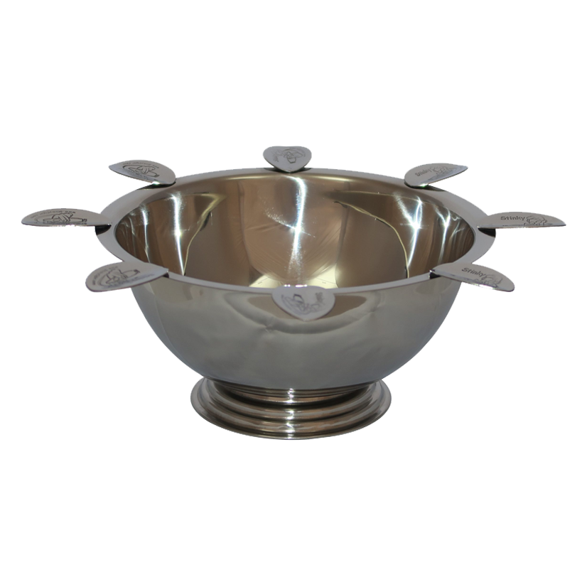Stinky Herf Edition Ashtray Stainless Steel-8 Stirrups