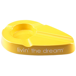 Xikar Livin' the Dream Ashtray - Yellow