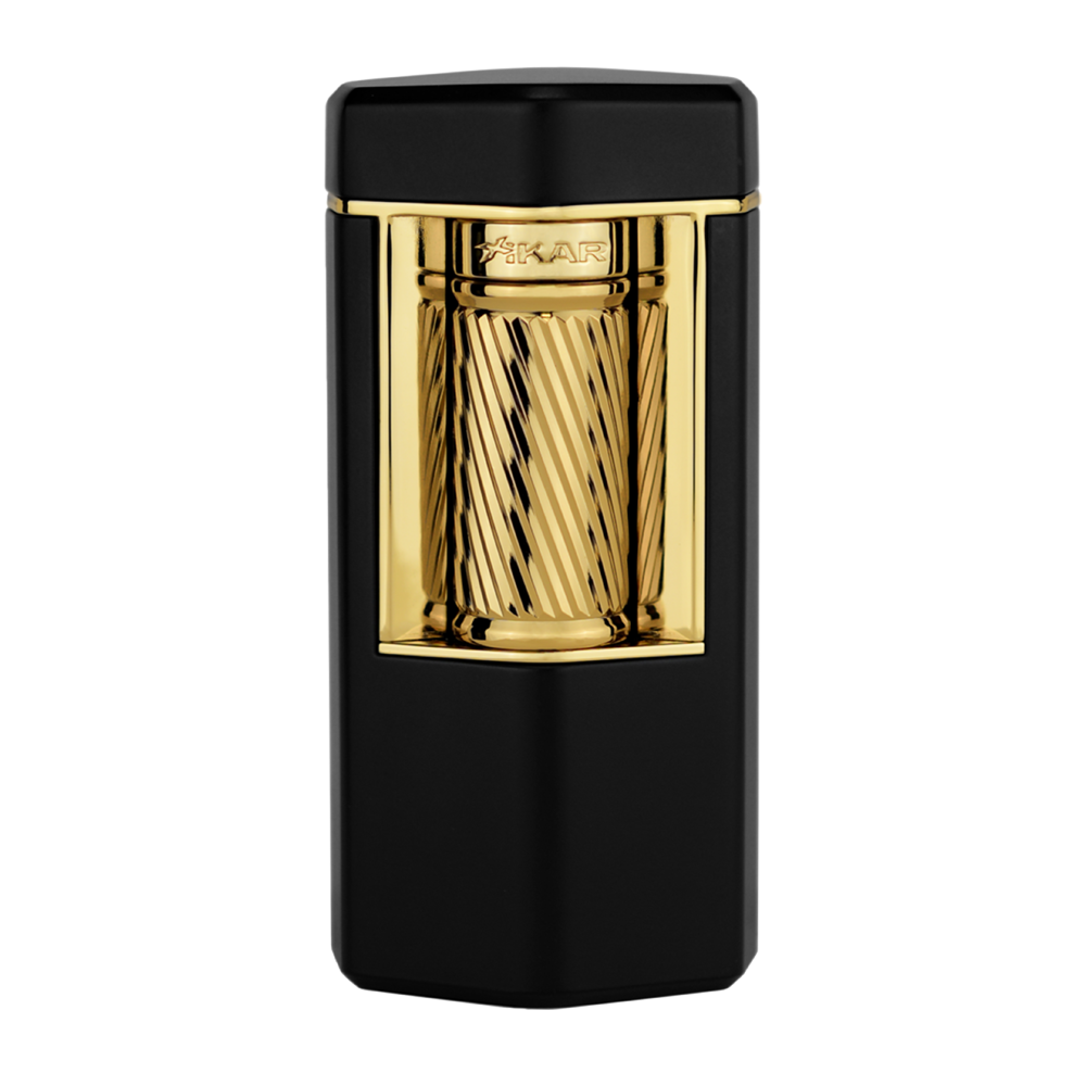 Xikar Meridian Black and Gold Lighter