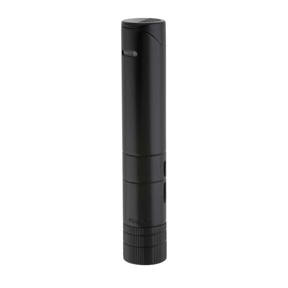 Xikar Turrim Single Lighter Wrinkle Black