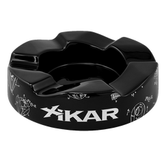 XiKAR Wave Cigar Ashtray Black & White