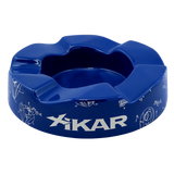 XiKAR Wave Cigar Ashtray Blue & White