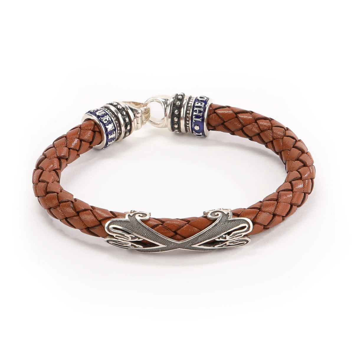 The OpusX Society Leather Bracelet - Brown